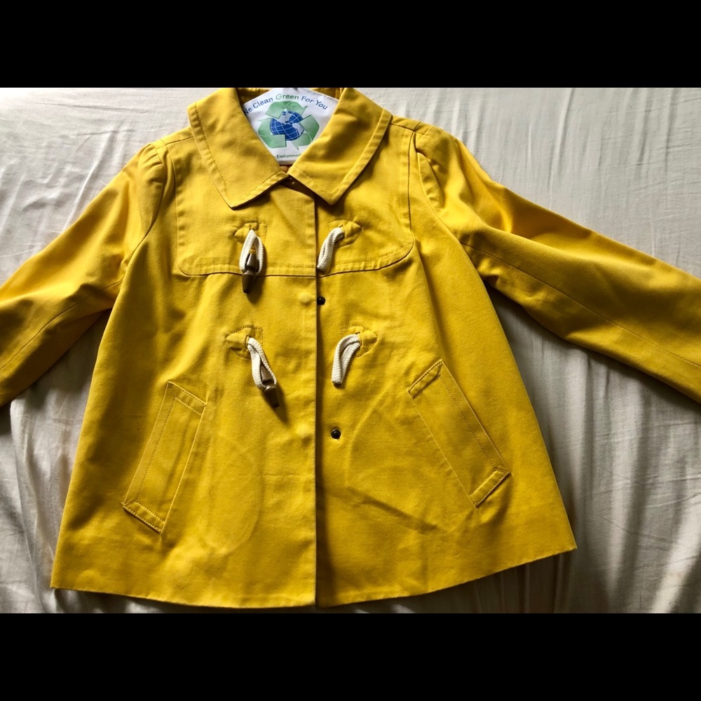 Gap Yellow Toggle Jacket - image 4